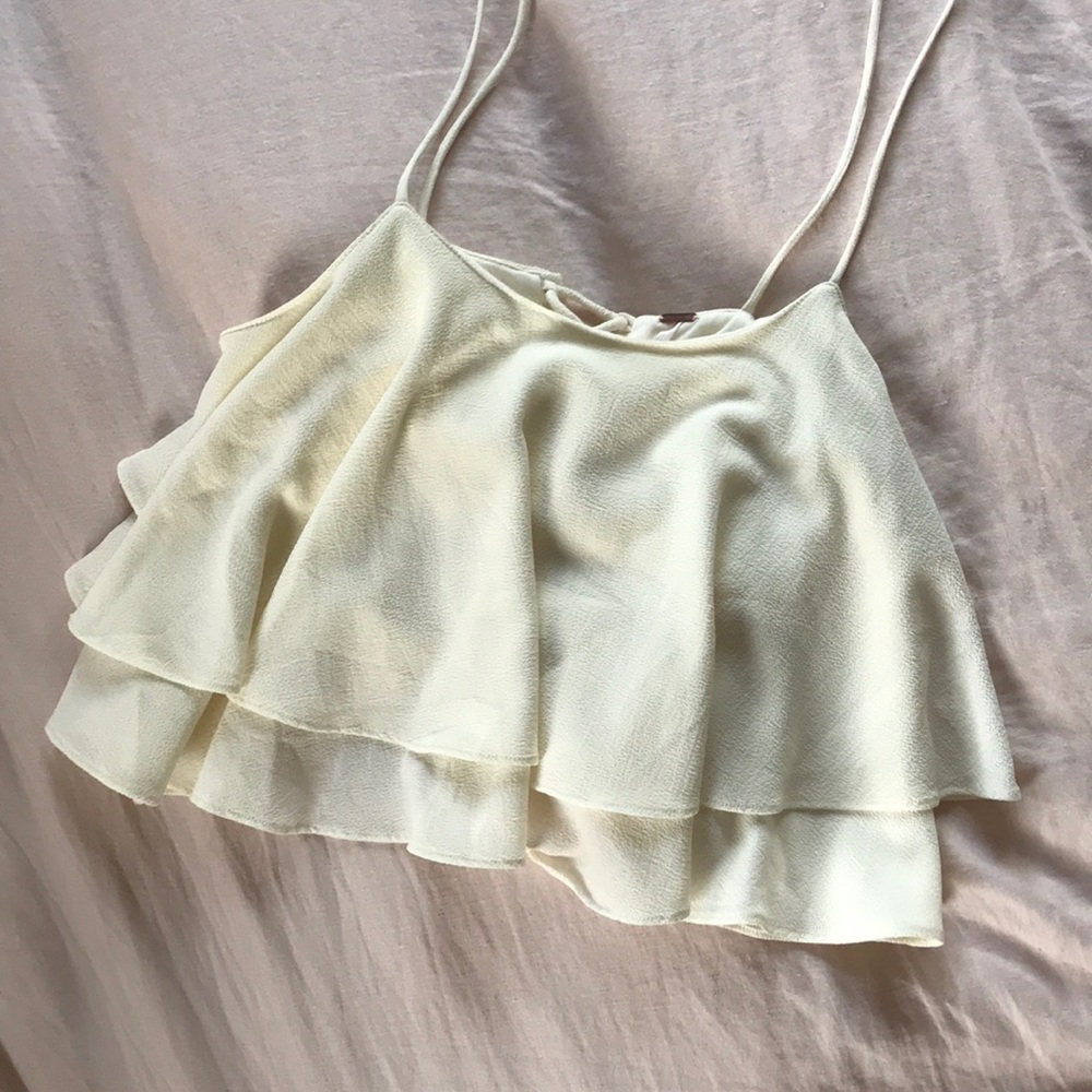 ❌ SOLD ❌Free People Tiered crop top